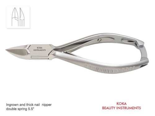 Heavy Duty Ingrown Half Jaw Nail Nipper Size 5.5″