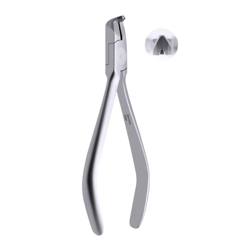 Distal End Cutter with Safety Hold Long Handle